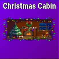 Christmas Cabin Banner | Basketball Legends