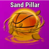 Sand Pillar Effect | Basketball Legends