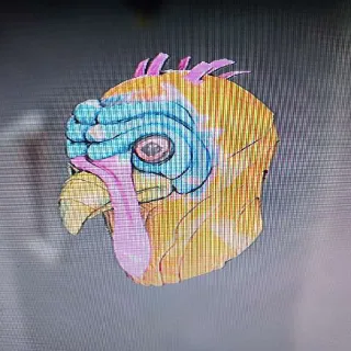 Glowing Turkey Mask