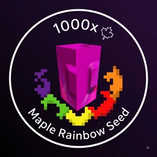 1000x Maple Rainbow Seed