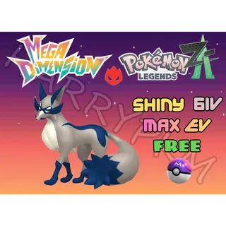 ✨SHINY ALPHA THIEVUL✨6IV MAX EV⭐POKEMON LEGENDS ZA