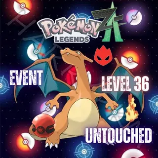 ✨ALPHA CHARIZARD EVENT UNTOUCHED⭐POKEMON LEGENDS ZA