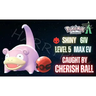 ✨SHINY ALPHA SLOWPOKE CAUGHT BY CHERISH BALL⭐POKEMON LEGENDS ZA