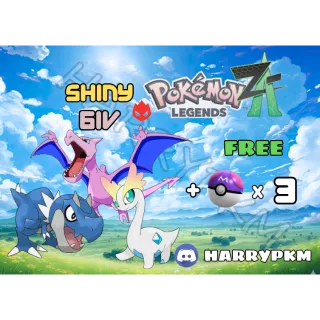 ✨COMBO 3 SHINY FOSSILS✨6IV⭐POKEMON LEGENDS ZA