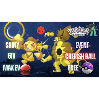 ✨COMBO 2 SHINY ALPHA HOOPA✨ 6IV⭐POKEMON LEGENDS ZA