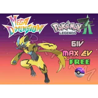 ✨ZERAORA✨6IV MAX EV⭐POKEMON LEGENDS ZA