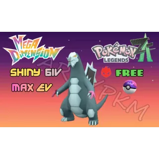 ✨SHINY ALPHA BAXCALIBUR✨6IV MAX EV⭐POKEMON LEGENDS ZA