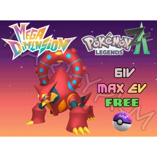 ✨VOLCANION✨6IV MAX EV⭐POKEMON LEGENDS ZA