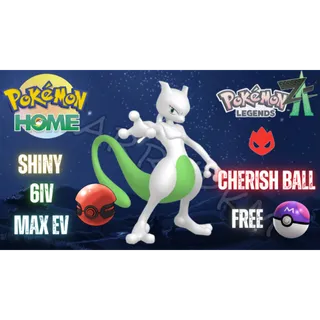✨SHINY ALPHA MEWTWO⭐HOME⭐POKEMON LEGENDS ZA