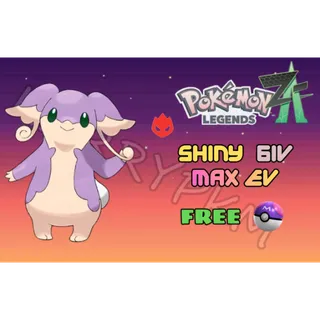 ✨SHINY ALPHA AUDINO✨6IV MAX EV⭐POKEMON LEGENDS ZA