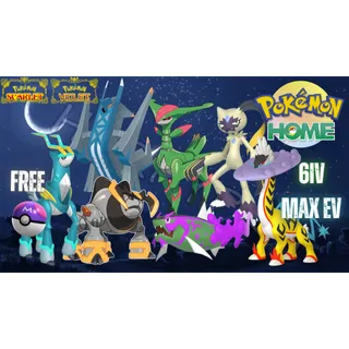 ✨COMBO 7 POKEMON✨6IV MAX EV⭐SCARLET VIOLET⭐HOME