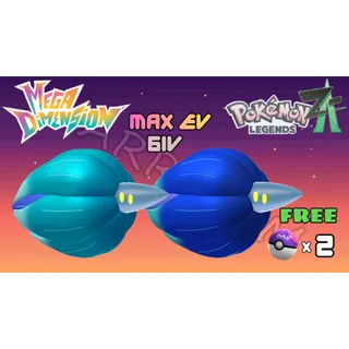 ✨COMBO 2 GLIMMORA✨6IV MAX EV⭐POKEMON LEGENDS ZA