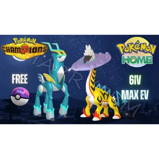 ✨COMBO RAGING BOLT & IRON CROWN✨6IV MAX EV⭐HOME