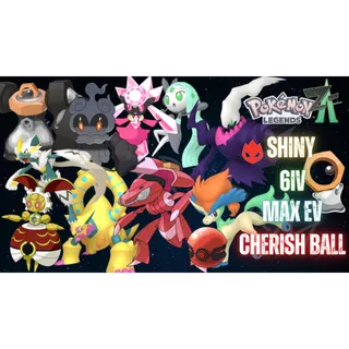 ✨COMBO 11 SHINY ALPHA MYTHICAL POKEMON✨6IV MAX EV⭐POKEMON LEGENDS ZA