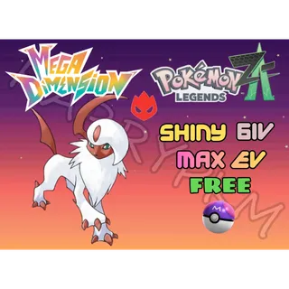 ✨SHINY ALPHA ABSOL✨6IV MAX EV⭐POKEMON LEGENDS ZA
