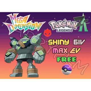 ✨SHINY ALPHA GOLURK✨6IV MAX EV⭐POKEMON LEGENDS ZA
