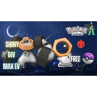✨COMBO 2 SHINY ALPHA MELTAN & MELMETAL✨ 6IV⭐POKEMON LEGENDS ZA