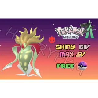 ✨SHINY ALPHA MALAMAR✨ 6IV MAXED EV⭐POKEMON LEGENDS ZA