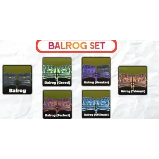 Balrog set + 10m Untitled boxing game