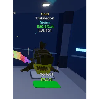 Fortnite Go Up For Brainrots Gold Tralaledon