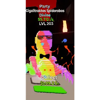 Fortnite Go Up For Brainrots Party Gigalitraktos Spidorobos