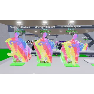 Fortnite Go Up For Brainrots Party Strawberry Elephant