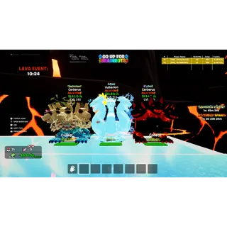 Fortnite Go Up For Brainrots Summer Cerberus,Aqua Vulkarion,Cyber Cerberus