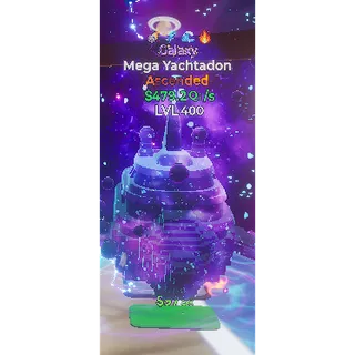 Fortnite Go Up For Brainrots Galaxy Mega Yachtadon 4 Traits  479.2Qi Lv 400!