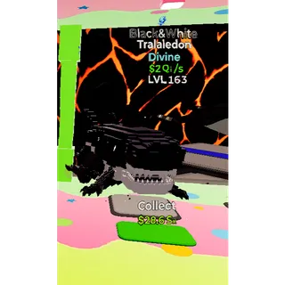 Fortnite Go Up For Brainrots Black and White Tralaledon 1 trait