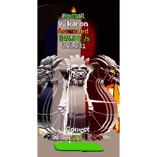Fortnite Go Up For Brainrots 1 Trait FootBall Vulkarion