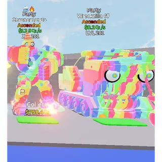Fortnite Go Up For Brainrots Aqua Wreckzilla 67,Party Chronomondo 2 traits