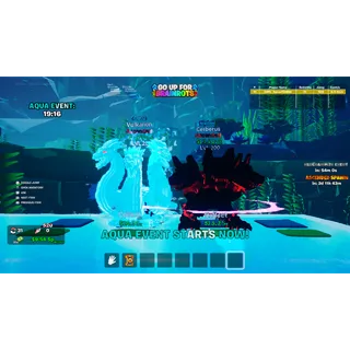 Fortnite Go Up For Brainrots Aqua Vulkarion,Cyber Cerberus 