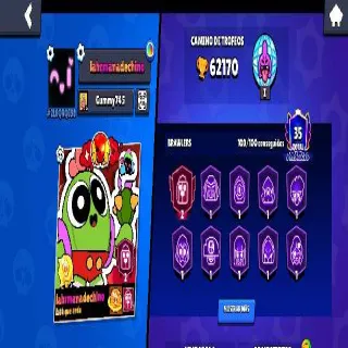 Brawl Stars Account 62K