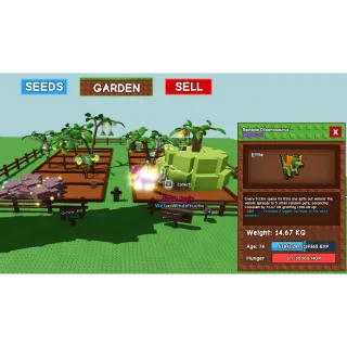 Rainbow Dilophosaurus