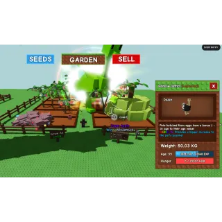 Huge Rainbow Ostrich