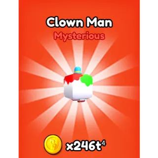  🚀BEST PETS🔴CLOW MAN - MYSTERIOUS (x246tttt)| Climb and Jump Tower🔴✅Quick Delivery✅