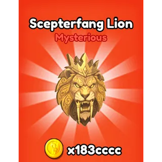  🚀BEST PETS🔴SCEPTERFANG LION - MYSTERIOUS (x183cccc)| Climb and Jump Tower🔴✅Quick Delivery✅
