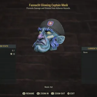 Glowing Captain Mask