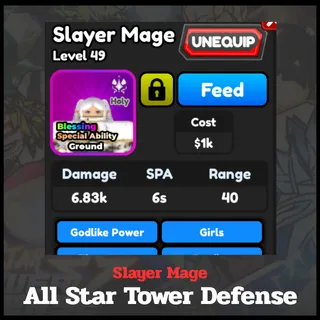 Slayer Mage | All Star Tower Defense