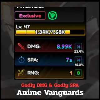 Godly DMG & Godly SPA | Anime Vanguards