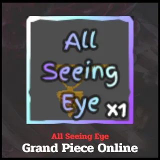 All Seeing Eye | Grand Piece Online
