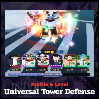 7 RULERS | Universal Tower Defense Account