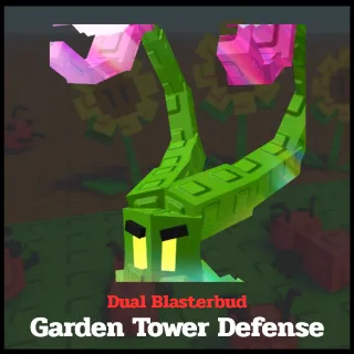 Dual Blasterbud | Garden Tower Defense