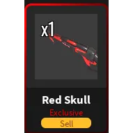 Da hood red skull shotgun