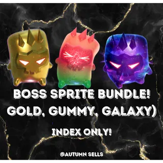 BOSS SPRITE BUNDLE! INDEX ONLY!