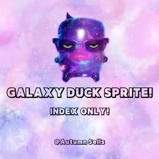 GALAXY DUCK SPRITE! FORTNITE!