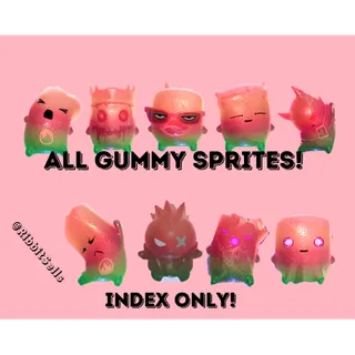 ALL GUMMY SPRITES! FORTNITE