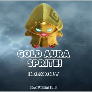 GOLD AURA SPRITE! INDEX ONLY!