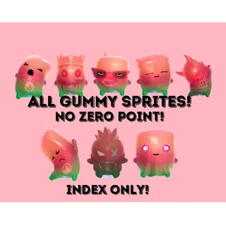 ALL GUMMY SPRITES! INDEX ONLY!