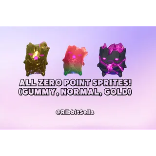 ALL ZERO POINT SPRITES! FORTNITE!